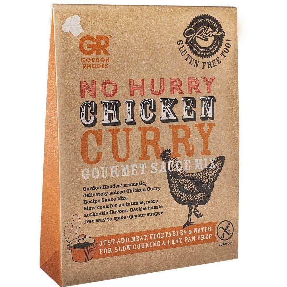 Gordon Rhodes Gluten Free No Hurry Chicken Curry Gourmet Sauce Mix 75g